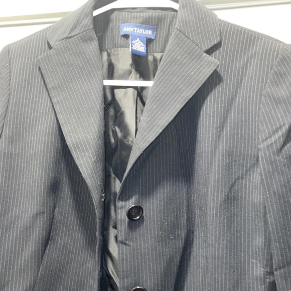 Stripes Ann Taylor Blazer - Picture 3 of 5